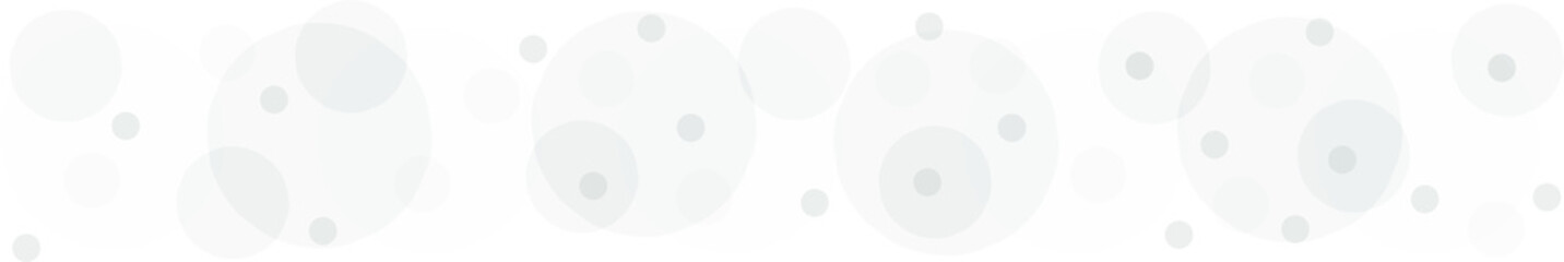 Gray vector background with a pattern of circles with different diameters. Textured template for a web splash in a modern style.