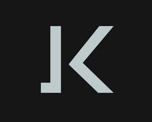 ik and k and r  logo designs and monograms