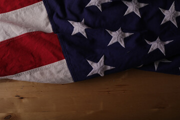 United States of America flag background