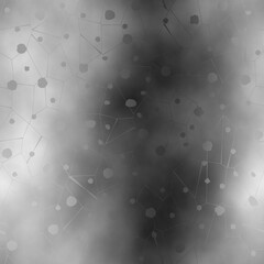 Pattern mosaic kaleidoscopic seamless generated texture, ornament, fragile, fractal, material, abstract render background