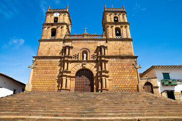 Fototapeta na wymiar Catedral de la Inmaulada Concepción de Barichara