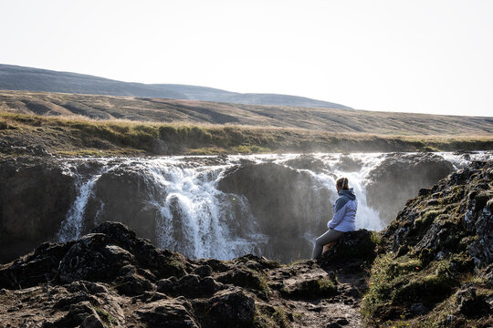 Koluglj&uacute;fur Kolufossar Kolas Waterfall