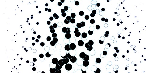 Dark Pink, Blue vector background with spots.