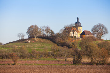 Evangelische Dreifaltigkeitskirche in Eschenau, Unterfranken