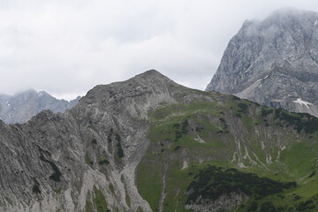 Aufstieg auf das Sonnjoch bei Achenkirch Tirol