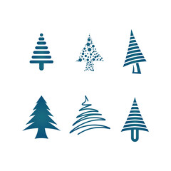 merry christmas vector icon logo and design snow logo graphic