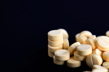 yellow tablets for flu diseases