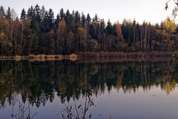 reflection in the lake