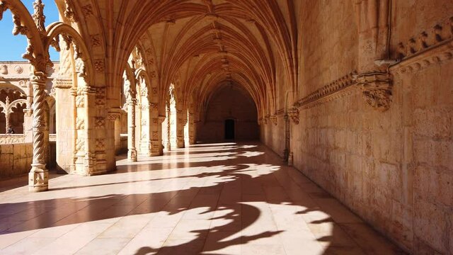 Archway of an old monastery