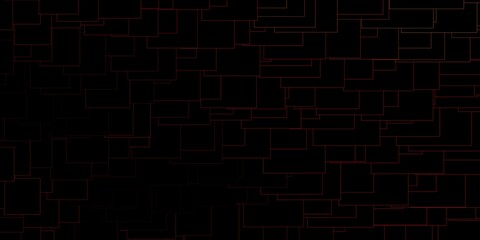 Dark Red vector template in rectangles.