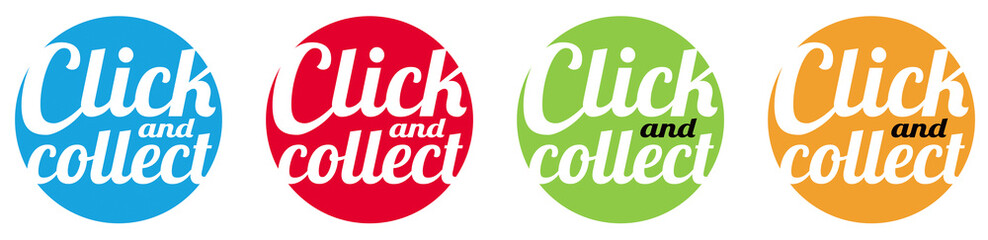 BOUTON CLICK AND COLLECT COULEUR