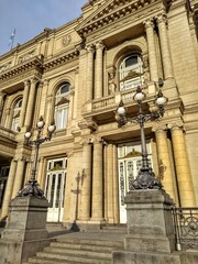 Fototapeta premium Teatro Colón, Buenos Aires, Argentina - The Colón Theatre is the main opera house in Buenos Aires, Argentina. It is considered one of the ten best opera houses in the world