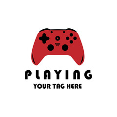 controller games logo vector illustration design