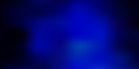 Dark blue vector blurred pattern.