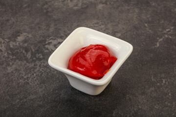 Tomato Ketchup in the bowl