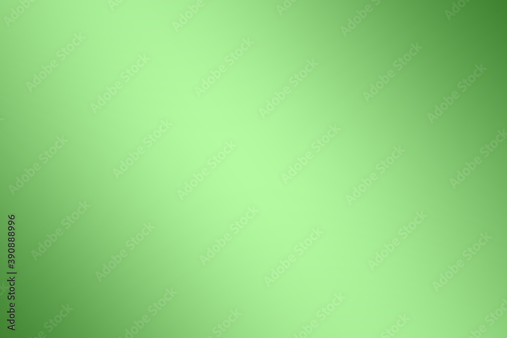 Wall mural gradient with green color. modern texture background, degrading fragments, smooth shape transition a