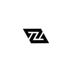 The Z initials logo is clean and modern for free
