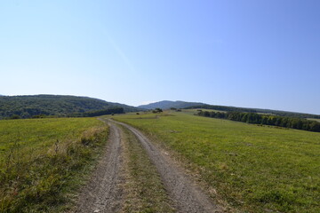 road in the countryside