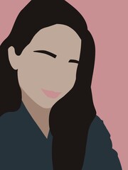 silhouette of a woman