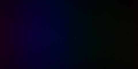 Dark Multicolor vector blurred colorful background.