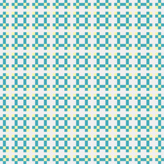 Abstract Cross Pattern Dots Logo generative computational art illustration