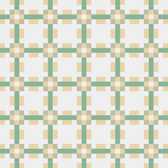 Abstract Cross Pattern Dots Logo generative computational art illustration