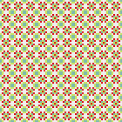 Abstract Cross Pattern Dots Logo generative computational art illustration