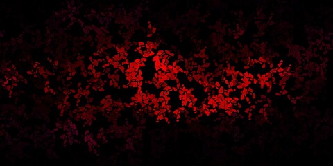 Dark pink vector template with abstract forms.