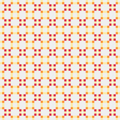 Abstract Cross Pattern Dots Logo generative computational art illustration