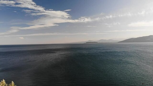 Impressive beautiful Drone shots of Lake Sevan, Armenia