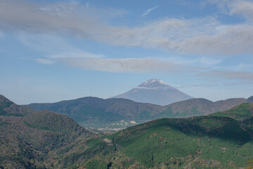 箱根からの秋の富士山