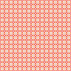 Abstract Cross Pattern Dots Logo generative computational art illustration