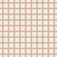 Abstract Cross Pattern Dots Logo generative computational art illustration