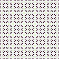 Abstract Cross Pattern Dots Logo generative computational art illustration