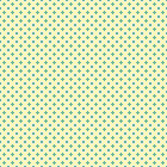 Abstract Cross Pattern Dots Logo generative computational art illustration