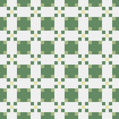 Abstract Cross Pattern Dots Logo generative computational art illustration