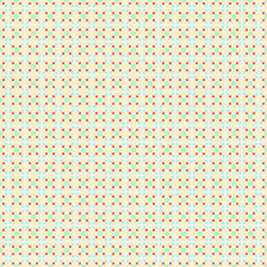 Abstract Cross Pattern Dots Logo generative computational art illustration