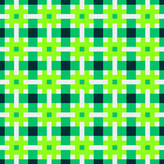 Abstract Cross Pattern Dots Logo generative computational art illustration