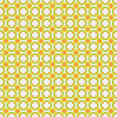 Fototapeta premium Abstract Cross Pattern Dots Logo generative computational art illustration