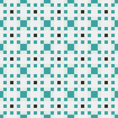 Abstract Cross Pattern Dots Logo generative computational art illustration