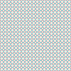 Abstract Cross Pattern Dots Logo generative computational art illustration