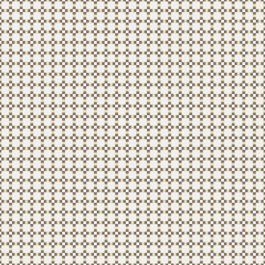 Fototapeta premium Abstract Cross Pattern Dots Logo generative computational art illustration