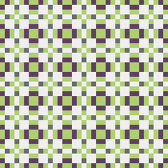 Abstract Cross Pattern Dots Logo generative computational art illustration