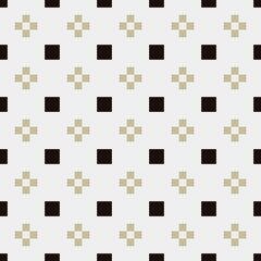 Obraz premium Abstract Cross Pattern Dots Logo generative computational art illustration