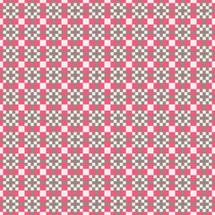 Abstract Cross Pattern Dots Logo generative computational art illustration