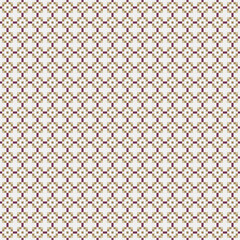 Fototapeta premium Abstract Cross Pattern Dots Logo generative computational art illustration