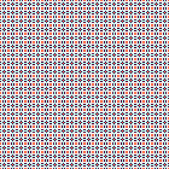 Abstract Cross Pattern Dots Logo generative computational art illustration