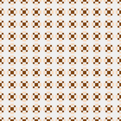 Abstract Cross Pattern Dots Logo generative computational art illustration