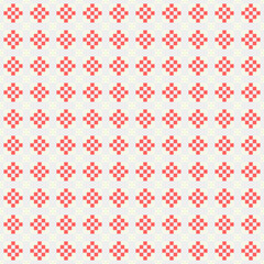 Abstract Cross Pattern Dots Logo generative computational art illustration