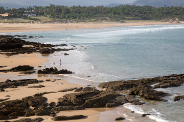 Loredo Beach in Santander; Cantabria